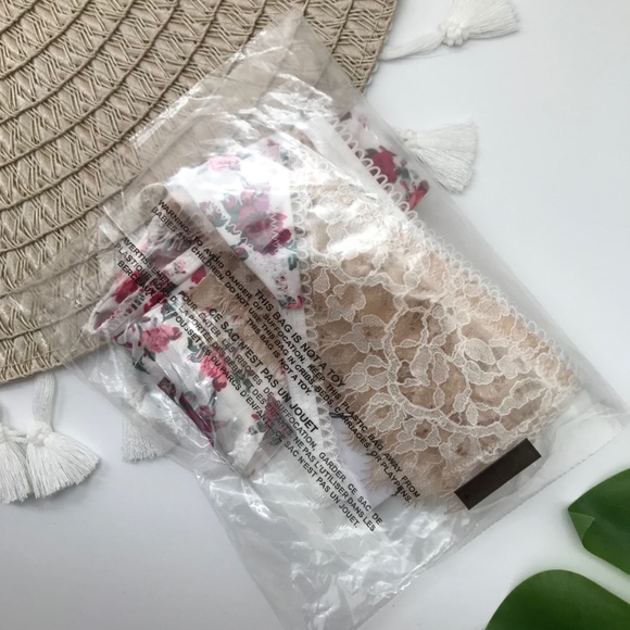 For Love And Lemons Melrose Floral Thong Panty - Picture 4 of 5